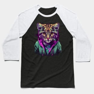 Leopard Baseball T-Shirt